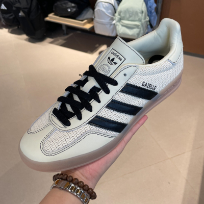 阿迪达斯三叶草男女鞋2025秋款透气复古运动休闲板鞋德训鞋JQ7083