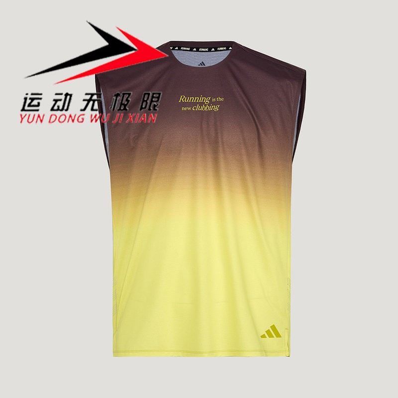 ADIDAS阿迪达斯男装2026秋款健身运动休闲透气无袖背心T恤 KX4576