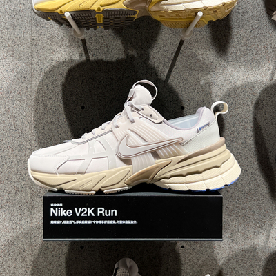 NIKE耐克女鞋2024冬新款V2K Run防水复古跑鞋风运动鞋 FZ2622-002