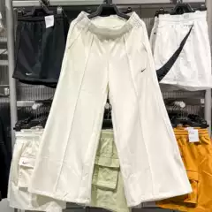 Nike Women's Pants 2025 Autumn New Loose Breathable Casual Sports Mid-Waist Wide-Leg Straight Pants Ih8515-133