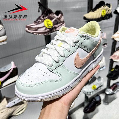 正品耐克童鞋2026夏新款DUNK LOW BG GCEL运动休闲板鞋IV2861-181