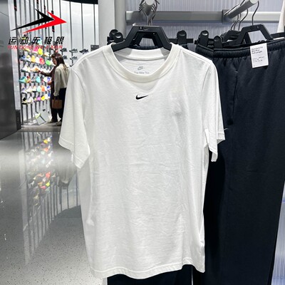Nike耐克女装2026夏新款运动休闲舒适透气宽松短袖T恤 FD4150-100