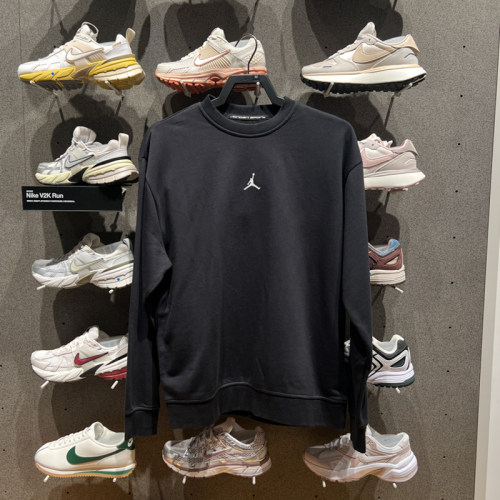 NIKE耐克男装2025春季新款Jordan速干篮球圆领套头卫衣FV8625-010