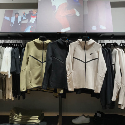 NIKE耐克男装2024冬季新款风行者系列开襟连帽夹克外套HV0950-010