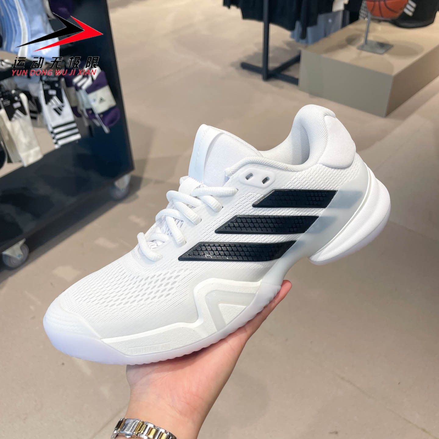 ADIDAS阿迪达斯男鞋2026春季新款减震休闲运动鞋训练网球鞋KI3438