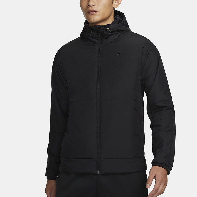 耐克保暖棉服连帽百搭夹克