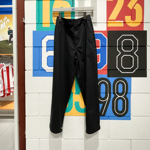 阿迪达斯简约宽松休闲运动长裤