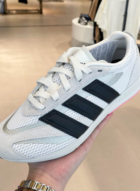 Adidas阿迪达斯女鞋2025冬款轻便透气LIGHTBLAZE运动跑步鞋JS3200