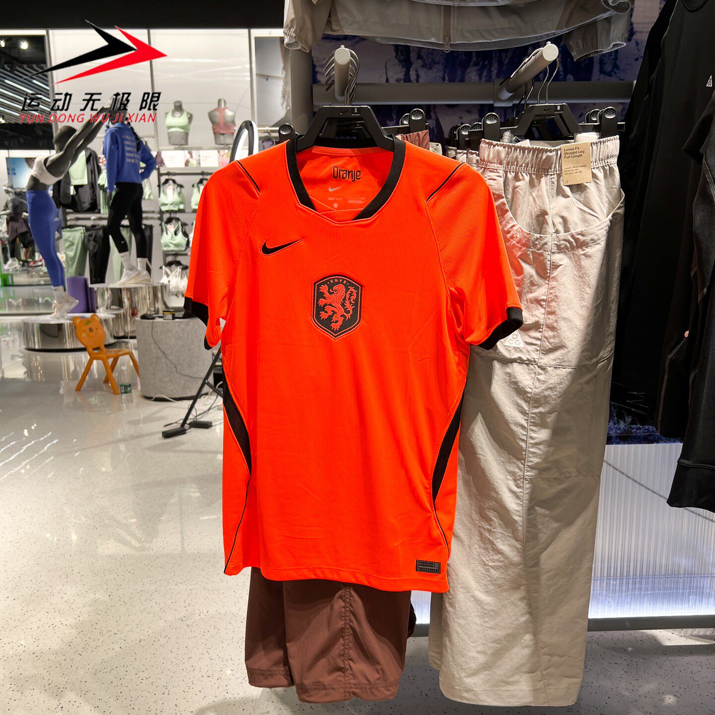 Nike耐克男装2026夏新款运动休闲足球速干透气短袖T恤 IB5334-809