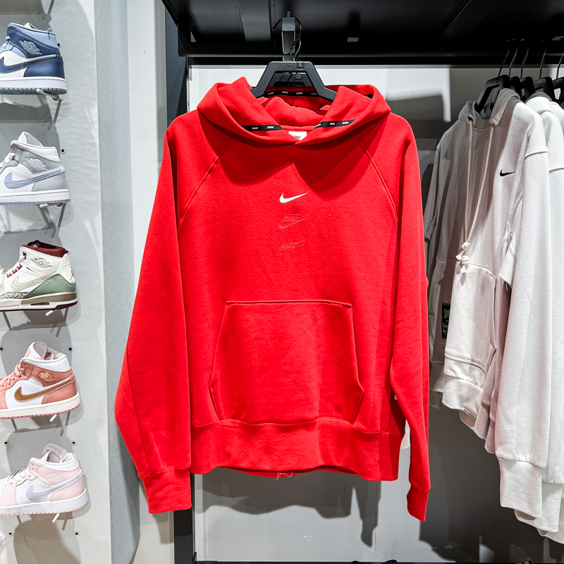 耐克运动休闲针织保暖套头衫