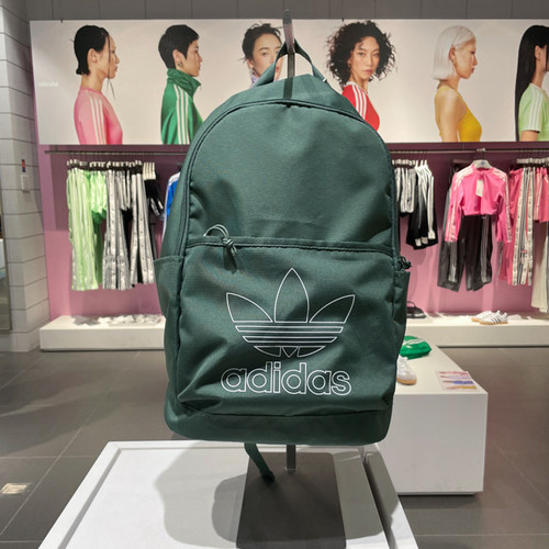 阿迪达斯复古休闲运动双肩背包