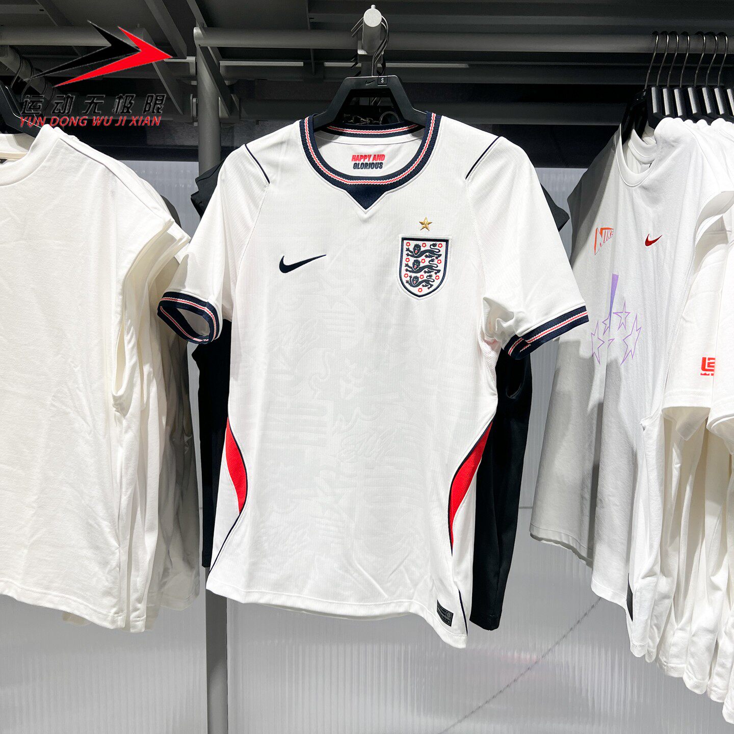 Nike耐克男装2026夏新款运动休闲足球速干透气短袖T恤 IB5290-100