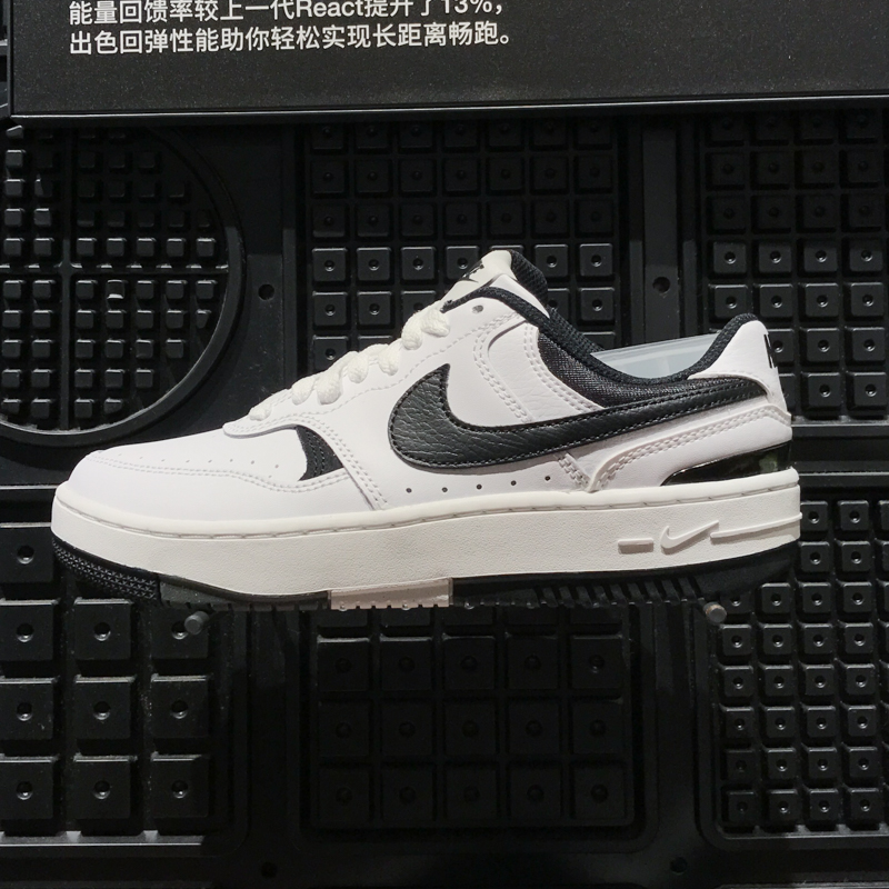 NIKE耐克女鞋2025春Gamma Force复古篮球鞋厚底运动鞋 DX9176-100