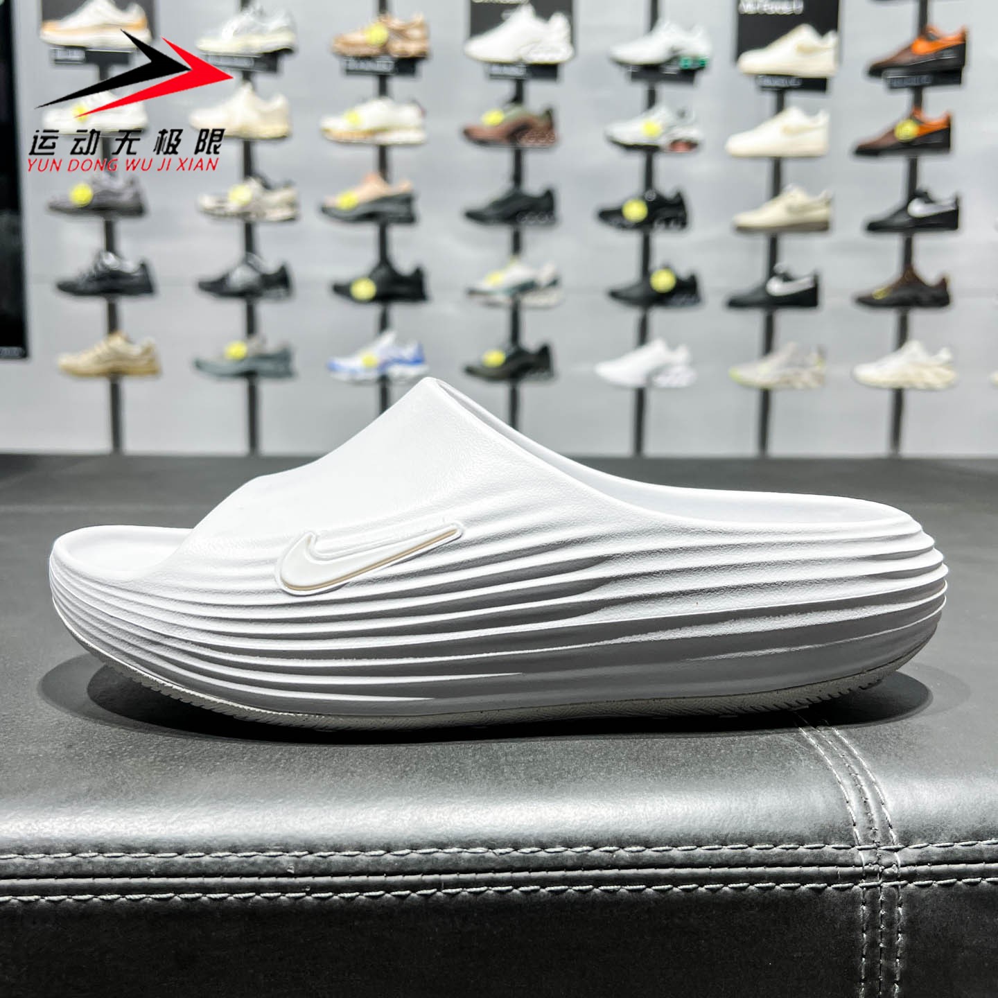 Nike/耐克男鞋2026夏款Rejuven8户外厚底运动休闲拖鞋 HV4479-100
