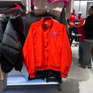 Nike耐克男装2026马年新年红加绒保暖防风运动夹克外套HQ1745-673