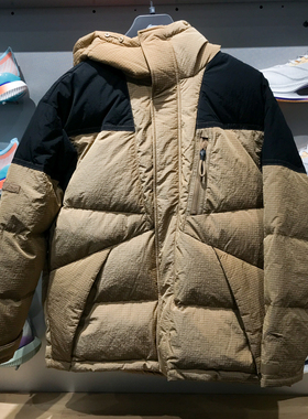 LINING李宁2023新款运动经典系列男女同款吸热短羽绒服 AYMT065-4