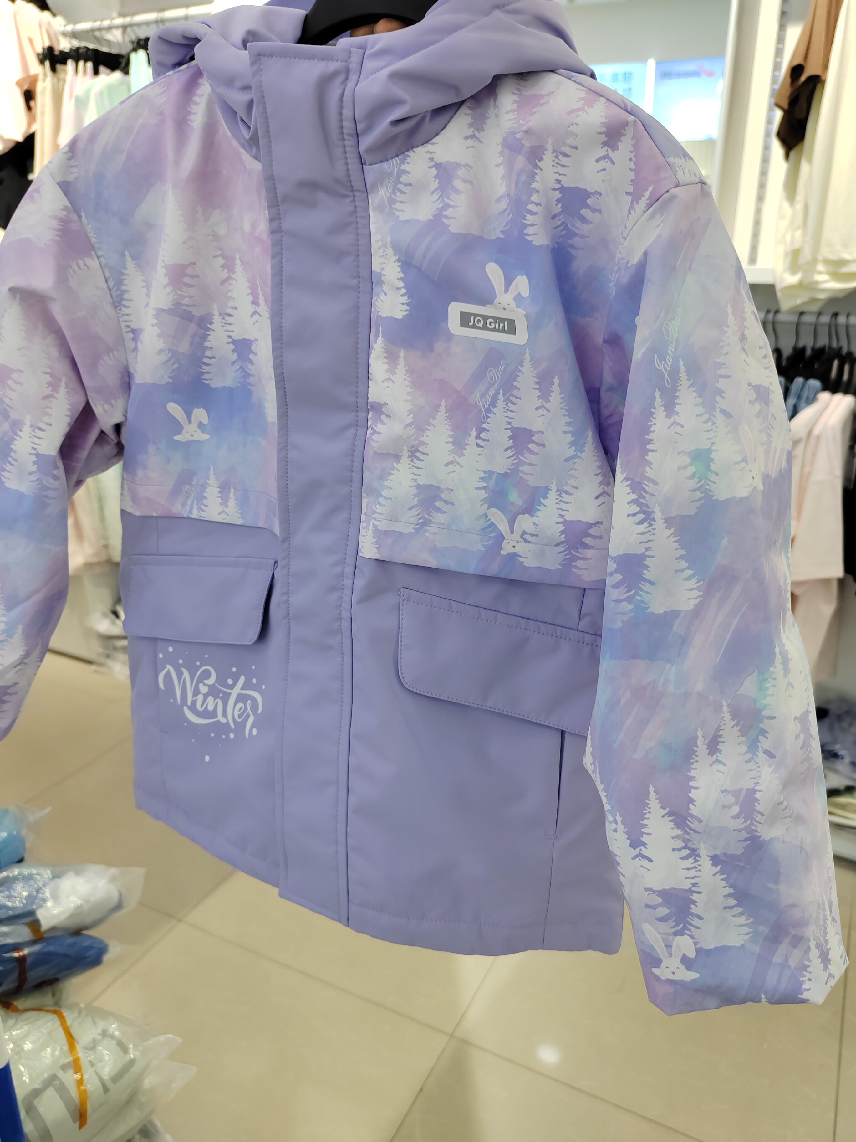 剑桥正品新款女小童冬装羽绒服4612692户外防风鸭绒袄实体店现货