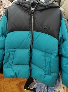 七波辉专柜正品男款大童131871冬装羽绒服鸭绒袄实体店现货青少年
