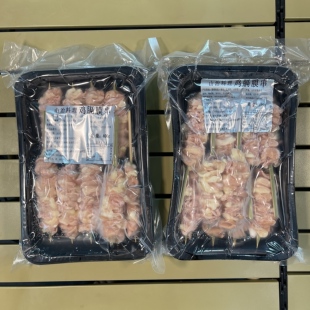 日式料理冷冻半成品烧鸟烧烤商用家庭鸡横膈膜 鸡隔膜串400克10串