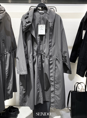 柜799！秋季新品男装简约风衣9621905 809宽松大码外套男9621/905