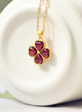 纯银天然暮城银冠石榴石