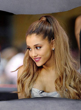 Ariana Grande爱莉杏菜周边抱枕A妹欧美歌手靠垫七夕情人礼物定制