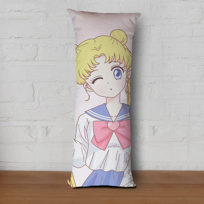 美少女战士周边等身抱枕水冰月COS长方条形定制图片枕头礼物diy品