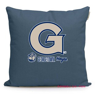 美国留学礼品乔治城大学纪念品周边校友会定制靠垫抱枕