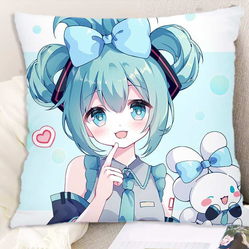 Miku初音未来抱枕卡通二次元动漫枕头双面定制学生礼物靠枕垫可爱