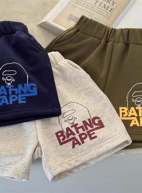 儿.童夏季短裤2025夏季新品夏款男.童百搭裤子女.童短裤五分裤T4