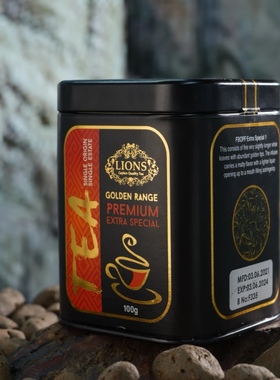 LIONS斯里兰卡原装进口上等好茶叶特级金尖EPS送锡兰红茶商务礼盒