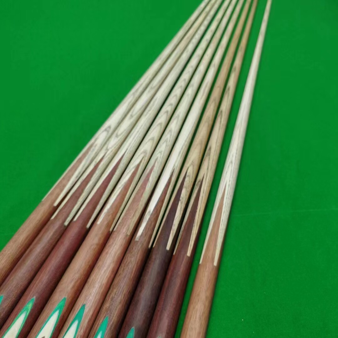 天工台球俱乐部公杆台球厅会员杆个人练习十六彩硬朗桌球杆白蜡木