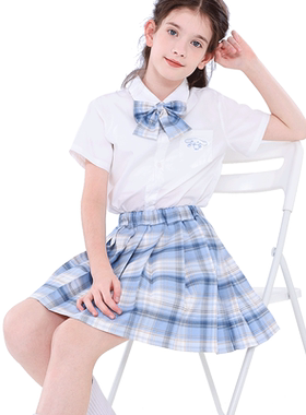玉桂狗学院风jk制服套装两件套