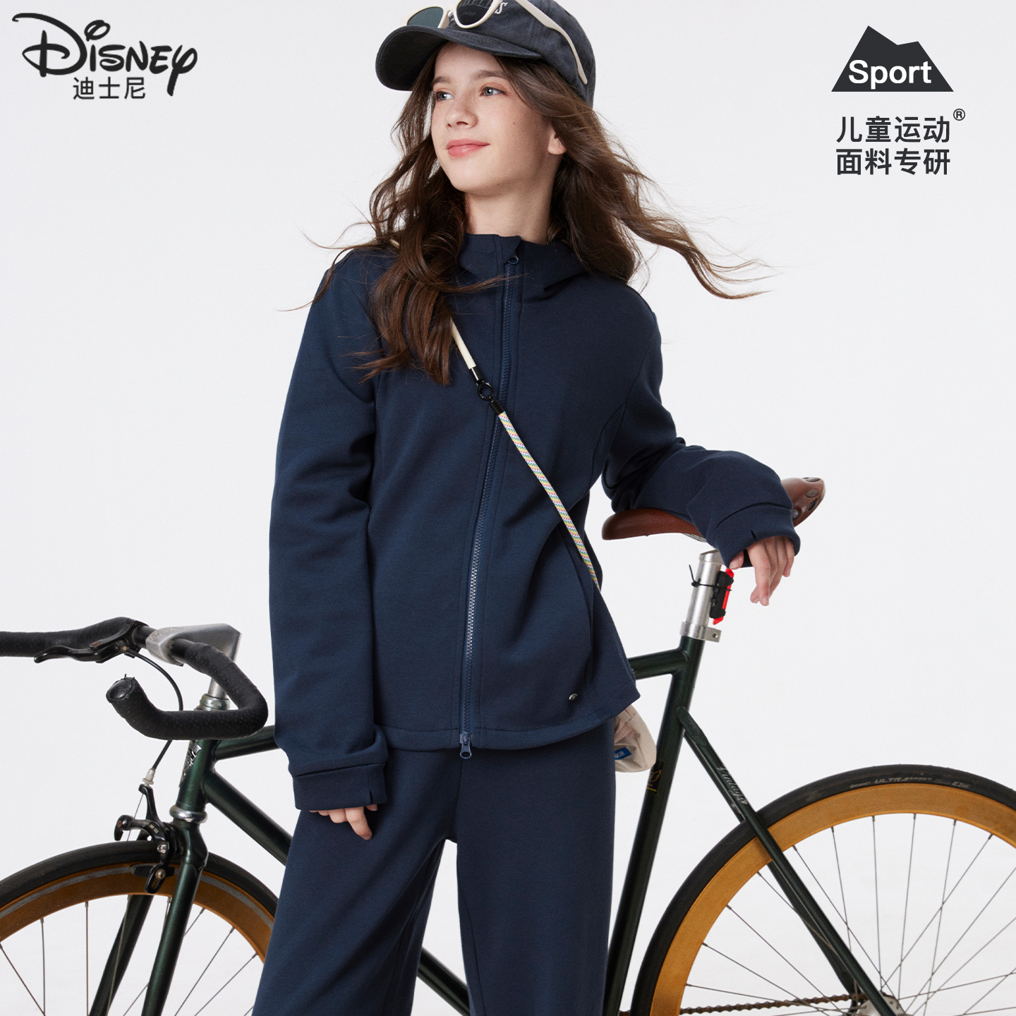 女童运动套装儿童秋冬装新款外套休闲裤两件套中大童洋气卫衣卫裤