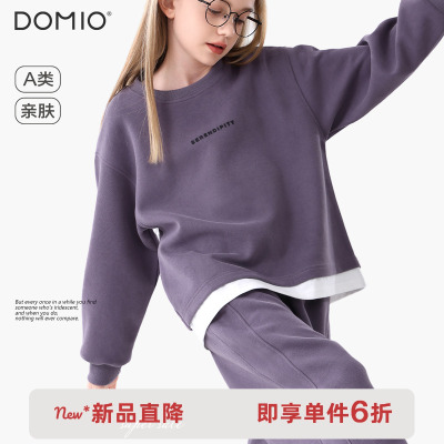 女童套装大童卫衣青少年运动服