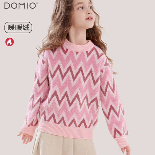 多妙屋仿貂绒秋冬毛衣