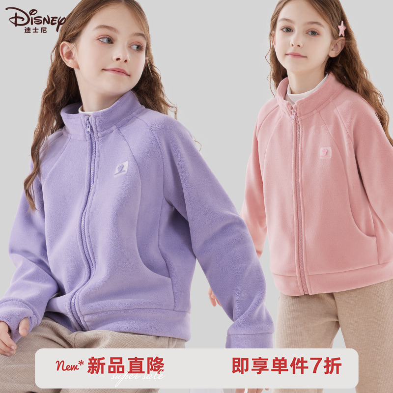 迪士尼女童外套常规/加绒可选