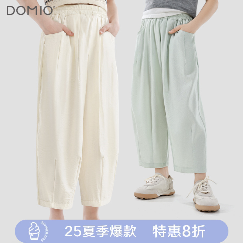 爆款女童裤子2025新款儿童运动裤