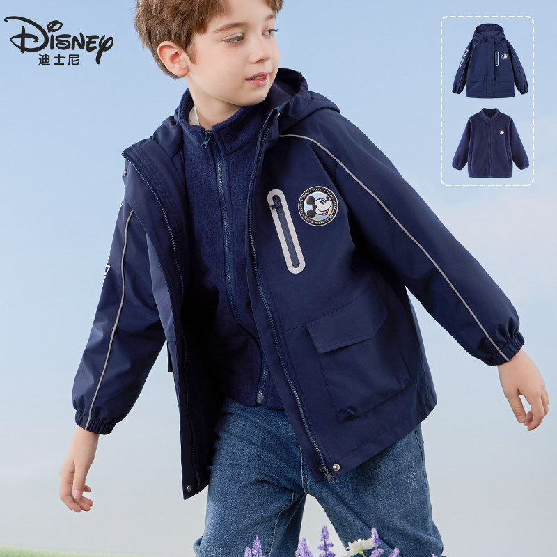 男童冲锋衣款外套秋冬装新款中大童三合一摇粒绒上衣洋气防风衣,童装/婴儿装/亲子装,普通外套,淘宝优惠券,粉丝福利购,淘宝优惠卷