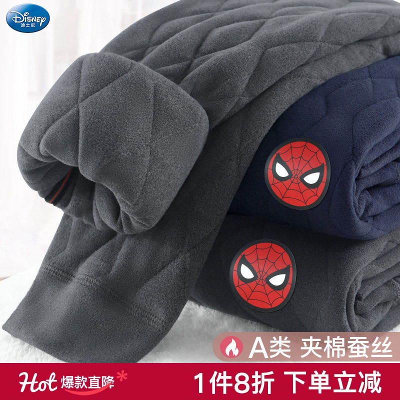 迪士尼儿童保暖裤男童秋裤加绒加厚秋冬打底裤校服神器棉裤暖暖裤,童装/婴儿装/亲子装,保暖裤,淘宝优惠券,粉丝福利购,淘宝优惠卷