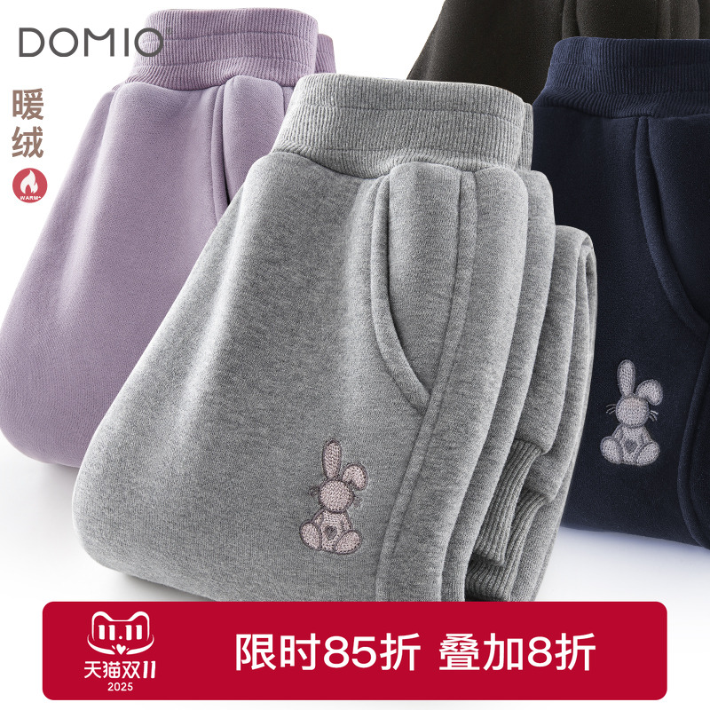 女童裤子秋冬2025新款儿童运动裤中大童加绒加厚卫裤休闲长裤冬装