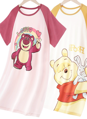 迪士尼睡裙莫代尔A类夏薄款