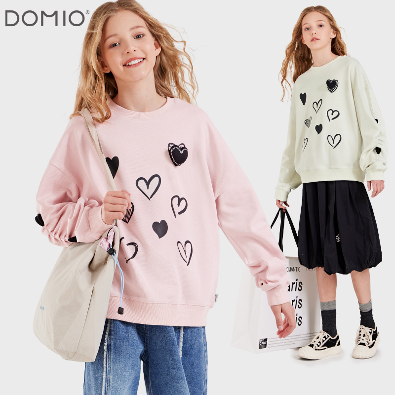 多妙屋女童春季新款卫衣