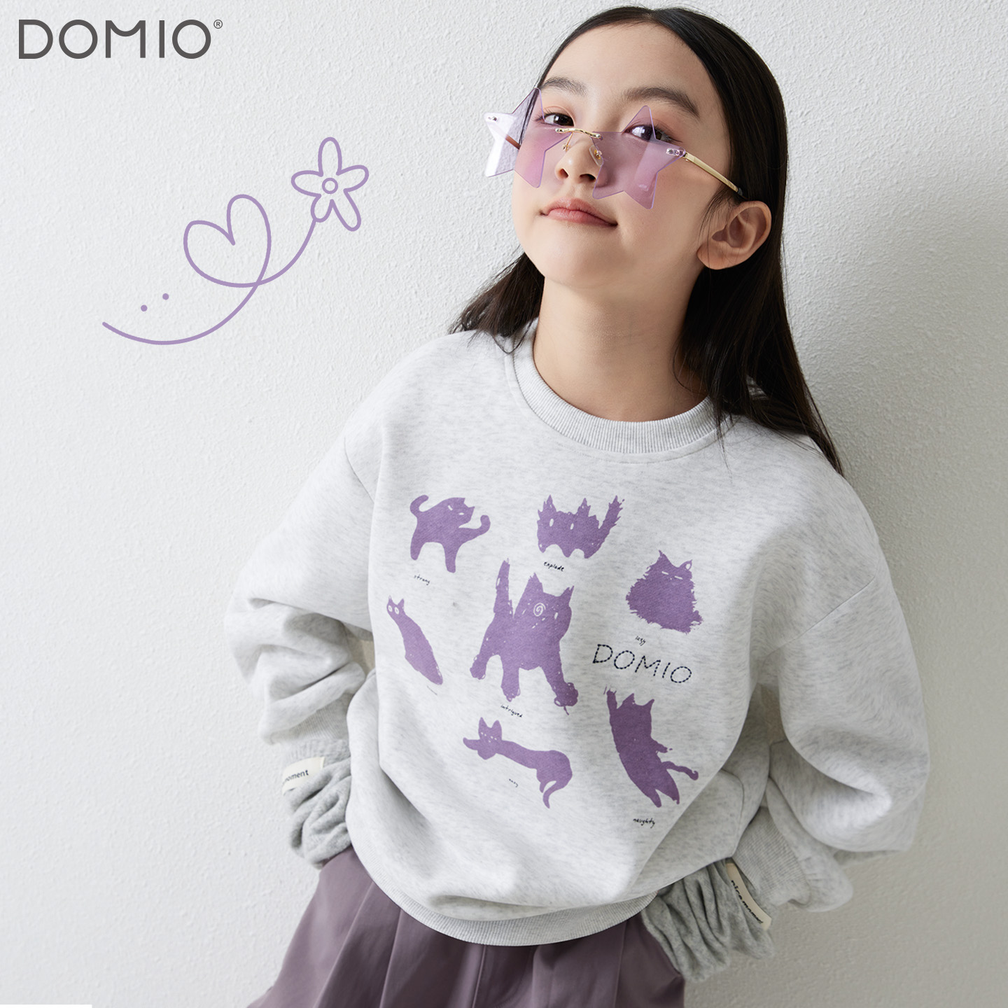 爆款2025秋季女童卫衣