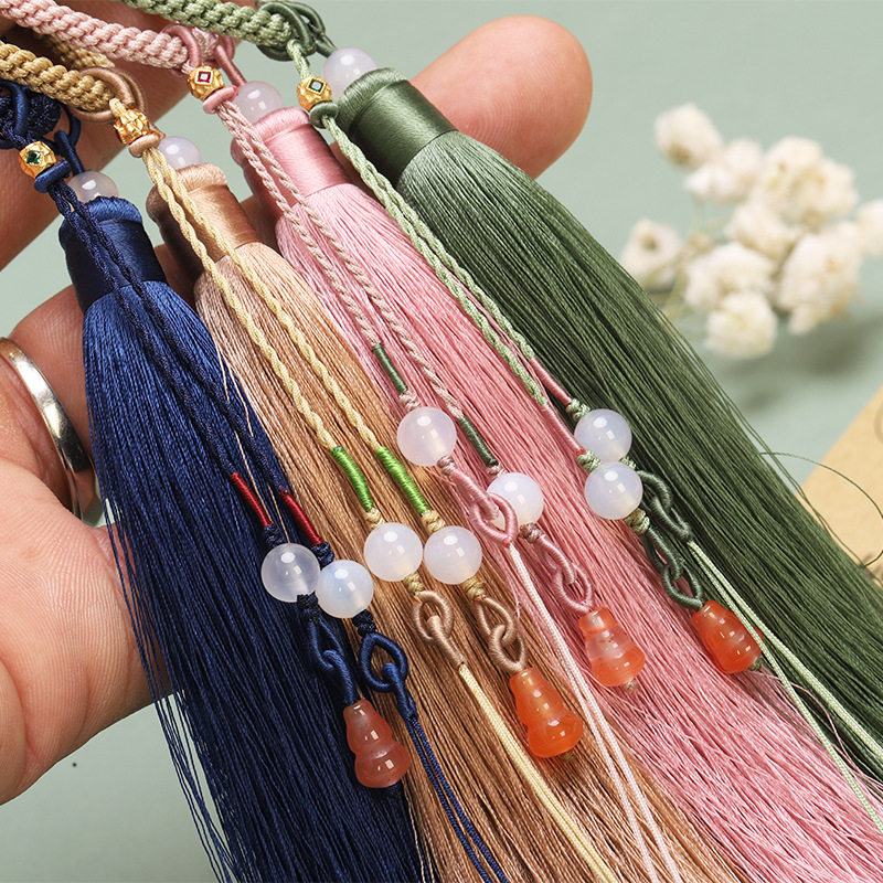 福禄流苏穗子挂绳手把件扇坠古装旗袍笛子发簪包挂车挂手机钥匙挂