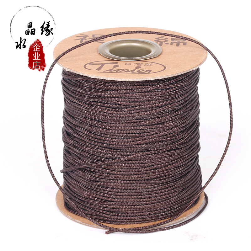 DIY TAIWAN IMPORTED MIANQIAN COTTON THREAD BUDDHA BEAD LINE B LINE BRACELET WIRE ACCESSORIES BRACELET BEADS CHINESE KNOT WIRE