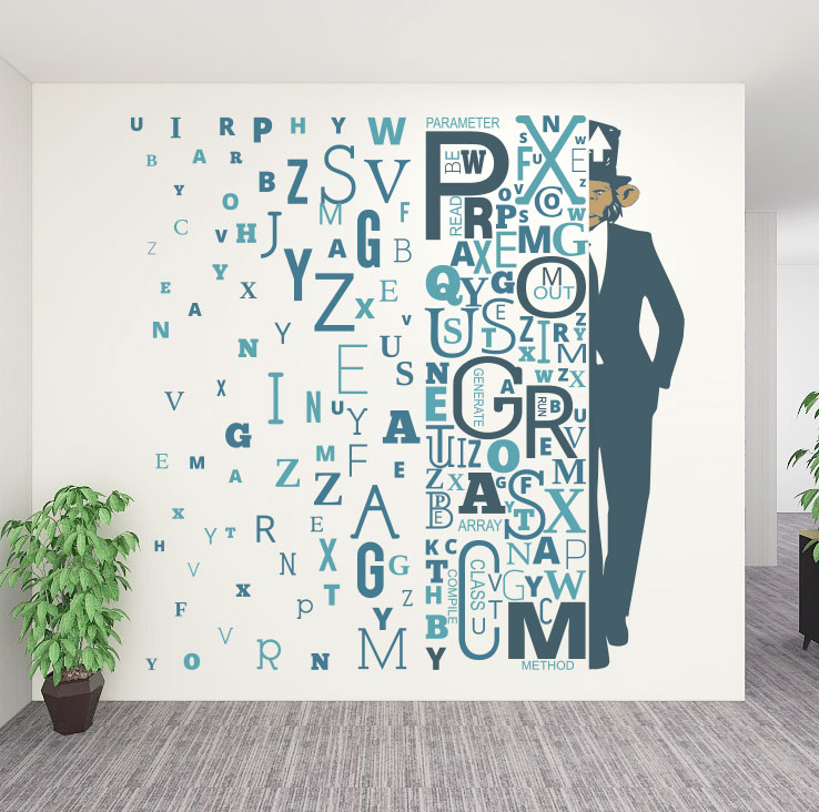 编程自粘贴纸贴画防水好贴