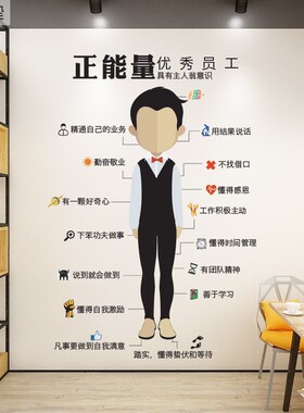 优秀员工领导形象文字标语口号