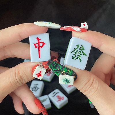 CHANCCCCCC【发财】穿戴甲旺财运高级设计师款定制送闺蜜招财