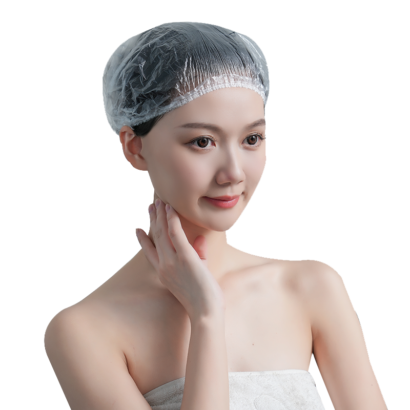 一次性浴帽发套女防水洗澡家用儿童头套染发裕帽酒店专用帽子加厚